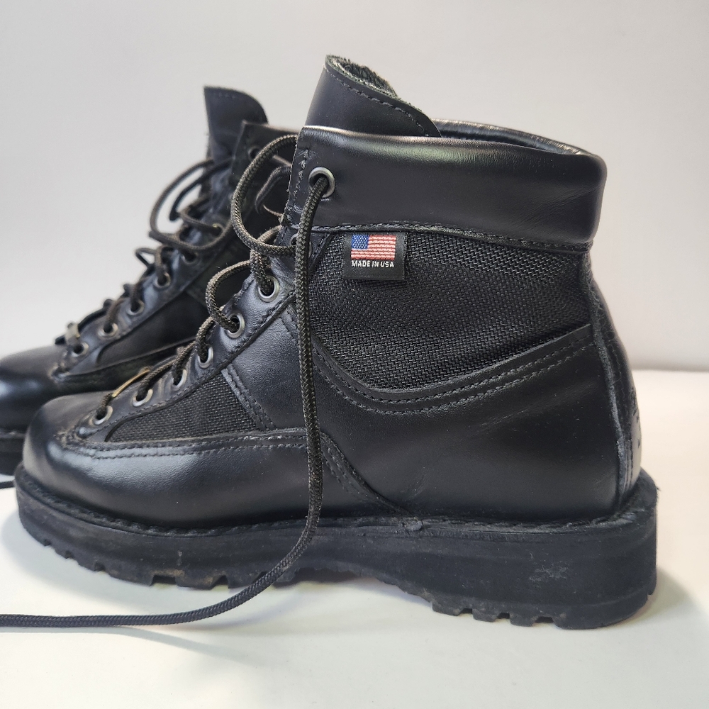 Danner Patrol 6” Boots Black Gore-Tex Leather Vibram USA 25200 Women's Size 7 - Picture 2 of 10